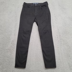 Hollister Jeans Womens 11R Black Super Skinny Casual Pockets Denim‎ Stretch